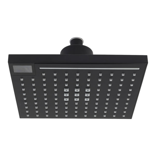 Large Smart Sensor Rain Shower Head with Digital Display