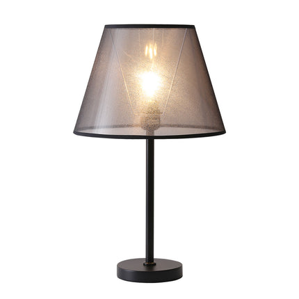 Black 34Dia Modern Bedside Lamp Table Lamp