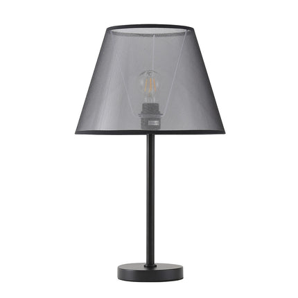 Black 34Dia Modern Bedside Lamp Table Lamp