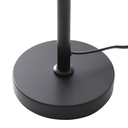 Black 34Dia Modern Bedside Lamp Table Lamp