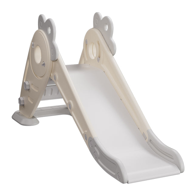 Grey Lovely Folding Plastic Carrot Slide for Toddler