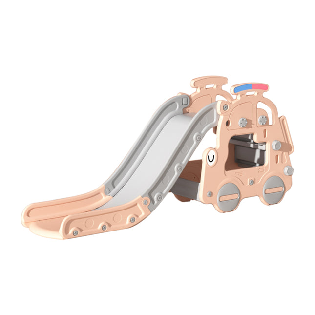 Pink Plastic Climber and Slide Set for Toddler