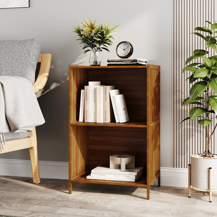 2-Tier Open Bookcase