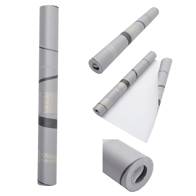 10M Modern 3D Victorian Embossed Wallpaper Deluxe Feature Wall Decor Paper Roll