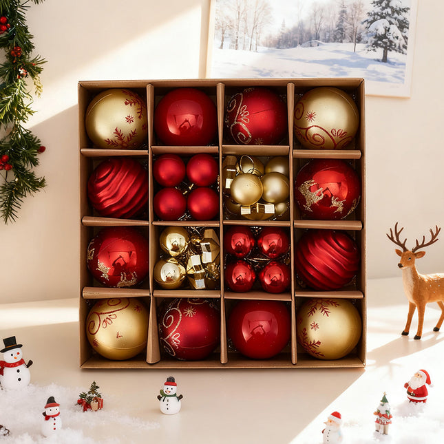 44-piece Christmas Ornaments for Christmas Tree Decorations