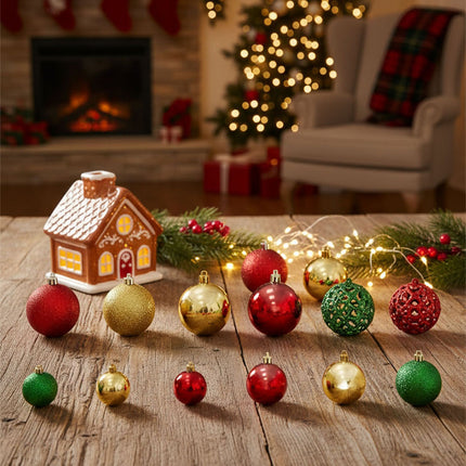 100-Piece Christmas Ornaments for Christmas Tree Decorations