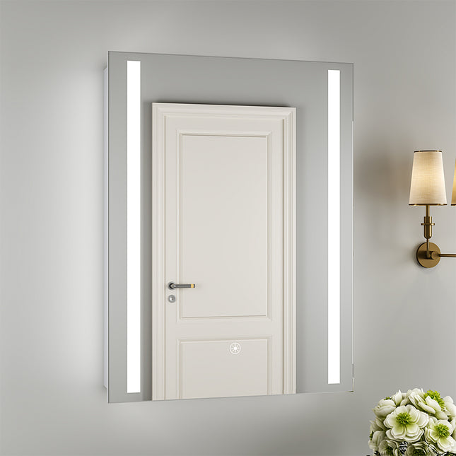 LED Mirrore Cabinet with Shaver Socket 600mm x 800mm