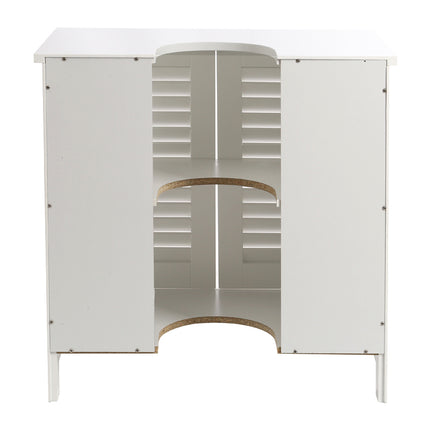 Bathroom Under Sink Cabinet Wooden Storage Cupboard 500x600mm