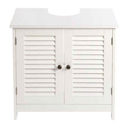 Bathroom Under Sink Cabinet Wooden Storage Cupboard 500x600mm