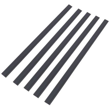 Set of 5 Garden Privacy 1M Profile Cover for Mat Screen Border Panel Fence Dark grey