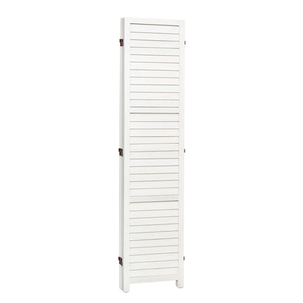 Folding Room Divider Privacy Separator Screen White 3 Panel