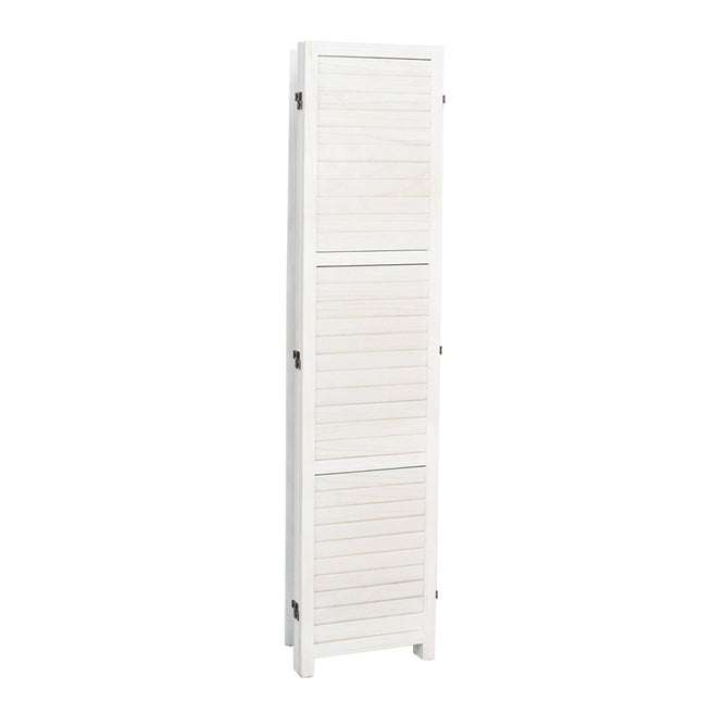 Folding Room Divider Privacy Separator Screen White 4 Panel 160×170cm