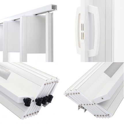 81cm PVC Acrylic Accordion Folding Door