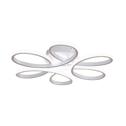 LED Lamp Ceiling Light Cool White Floral Pendant Chandelier 74CM