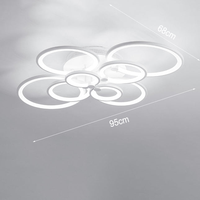 LED Light Ceiling Lights Cool White Chandelier Lamp 8 Head