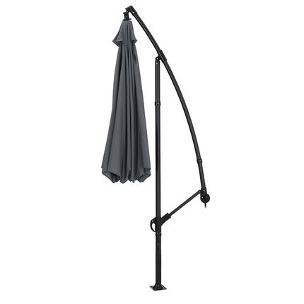 3M Large Cantilever Garden Parasol with Crank Handle No Base