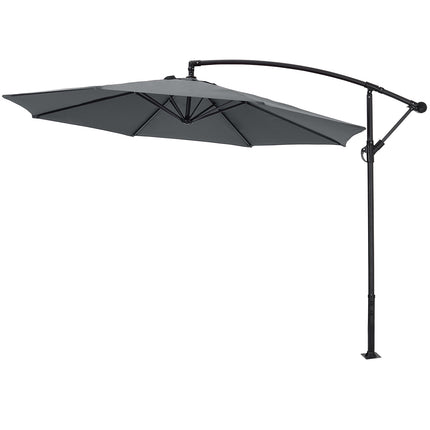 3M Large Cantilever Garden Parasol with Crank Handle No Base