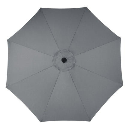 Patio Umbrella 3M Large Traditional Parasol with Resin Base