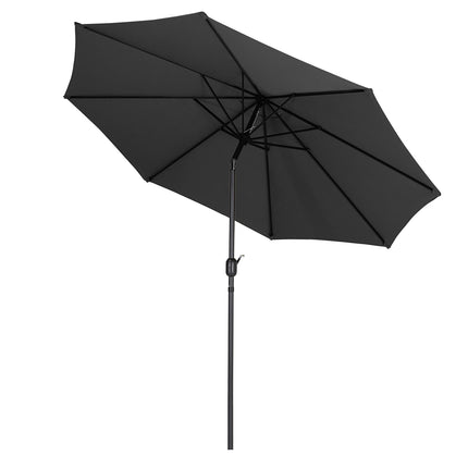 3M Large Rotating Patio Parasol Outdoor Umbrella for Outdoor Sunshade and Rain No Base