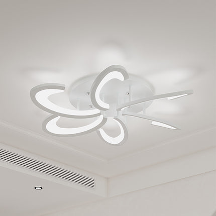 White 73cm Special Design LED Ceiling Light, Dimmable Light