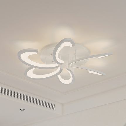 White 73cm Special Design LED Ceiling Light, Dimmable Light