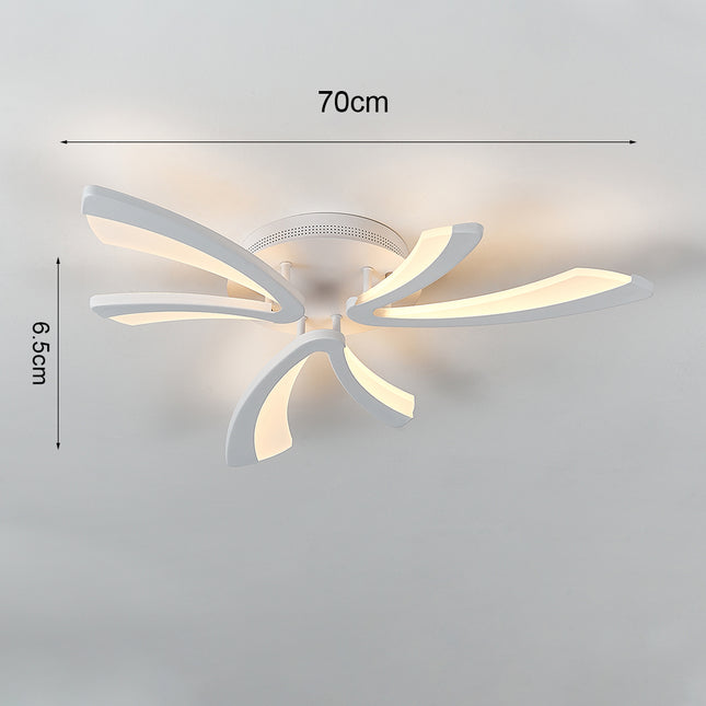 Modern V Shape LED Chandelier Ceiling Light  3 Head Dimmable