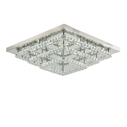 Modern LED Ceiling Light Crystal Chandelier Lamp 60CM Dimmable
