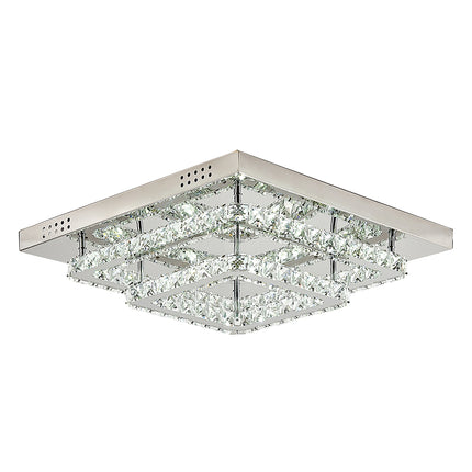 Modern LED Ceiling Light Crystal Chandelier Lamp 50CM Cool White