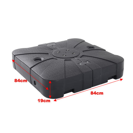 Roman Parasol Square Base Stand / Water Filled 100KG