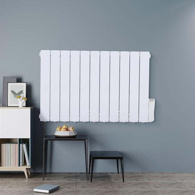 1800W Oil Filled Radiator Electric Space Heater with LED Screen