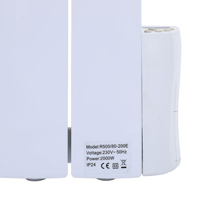2000W Oil Filled Radiator Electric Space Heater with LED Screen