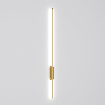 Modern Gold Aluminum Linear LED Wall Light 100cm