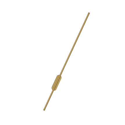 1M Modern Wall Light Gold Linear LED Warm Light Sconce