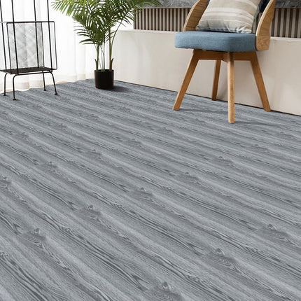 21Pcs Rustic Style Wood Plank PVC Flooring 91x15cm