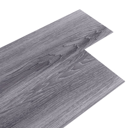 36 Pcs Wood Grain PVC Self-Adhesive Flooring Plank 91.5cm L x 15.2cm W