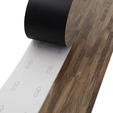 36Pcs PVC Wooden Self-adhesive Laminate Flooring Planks for Home Decor