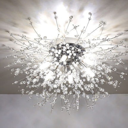 Chrome Beaded Fireworks Recessed Ceiling Light