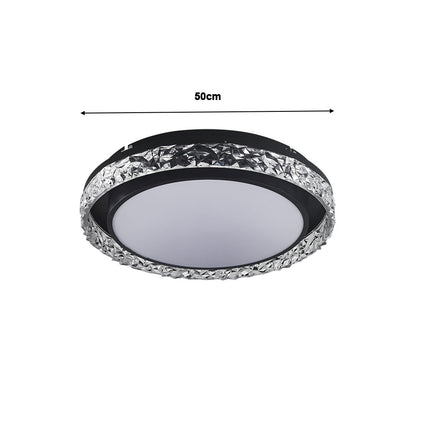 Round Acrylic Flush Mount LED Ceiling Light Modern Light 50cm