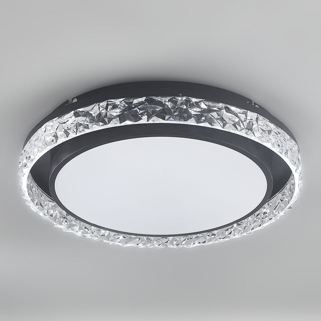 Round Acrylic Flush Mount LED Ceiling Light Modern Light 50cm