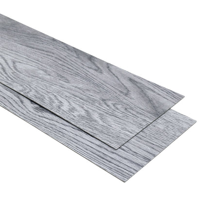 36Pcs Realistic Wood Effect PVC Self-Adhesive Flooring Tile