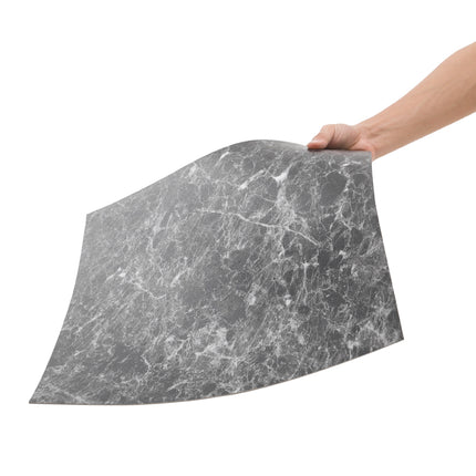 24Pcs Square Self Adhesive Stone Effect Floor Tiles 45x45cm