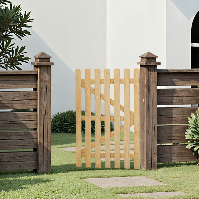 150cm Garden Wood Fence Gate with Latch