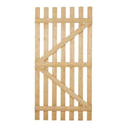 180cm Garden Wood Fence Gate with Latch