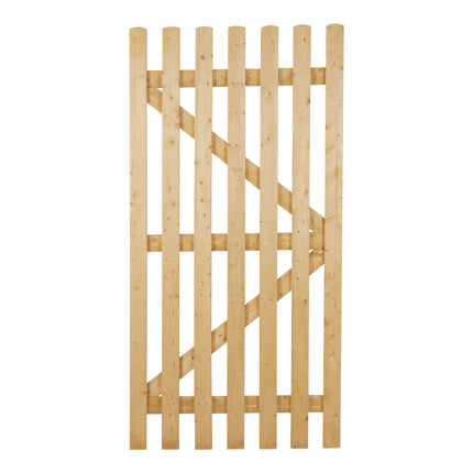 180cm Garden Wood Fence Gate with Latch