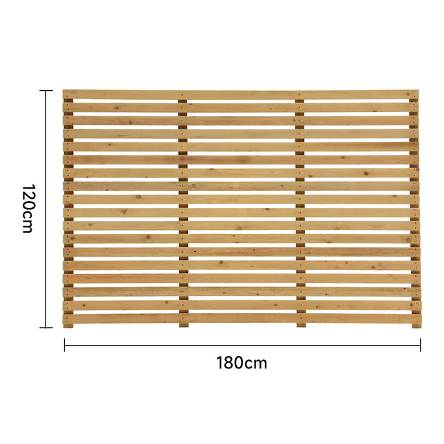 180x120cm Garden Wood Fence Gate