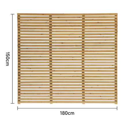 180x150cm Garden Wood Fence Gate
