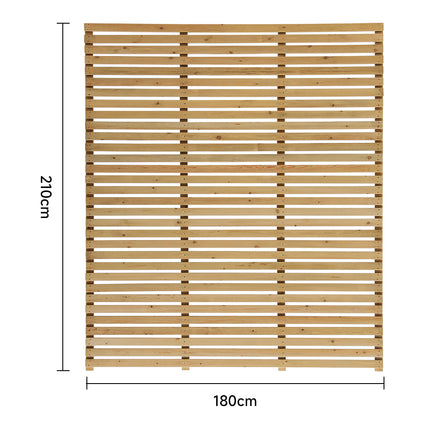 180x210cm Garden Wood Fence Gate