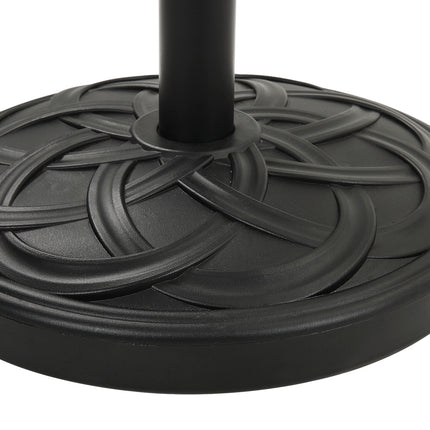20KG Banana Parasol Hand Parasol Concrete Patio Round Base Stand