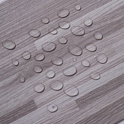 36Pcs Rustic Wood Grain Self-adhesive PVC Flooring 91x15 cm