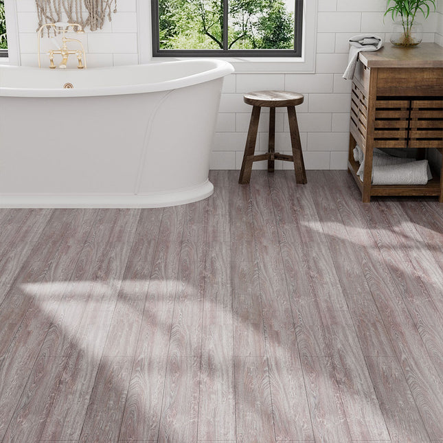 Rustic Wood Grain Self-adhesive PVC Flooring